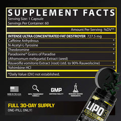Nutrex Research Lipo-6 Intense UC 60 caps