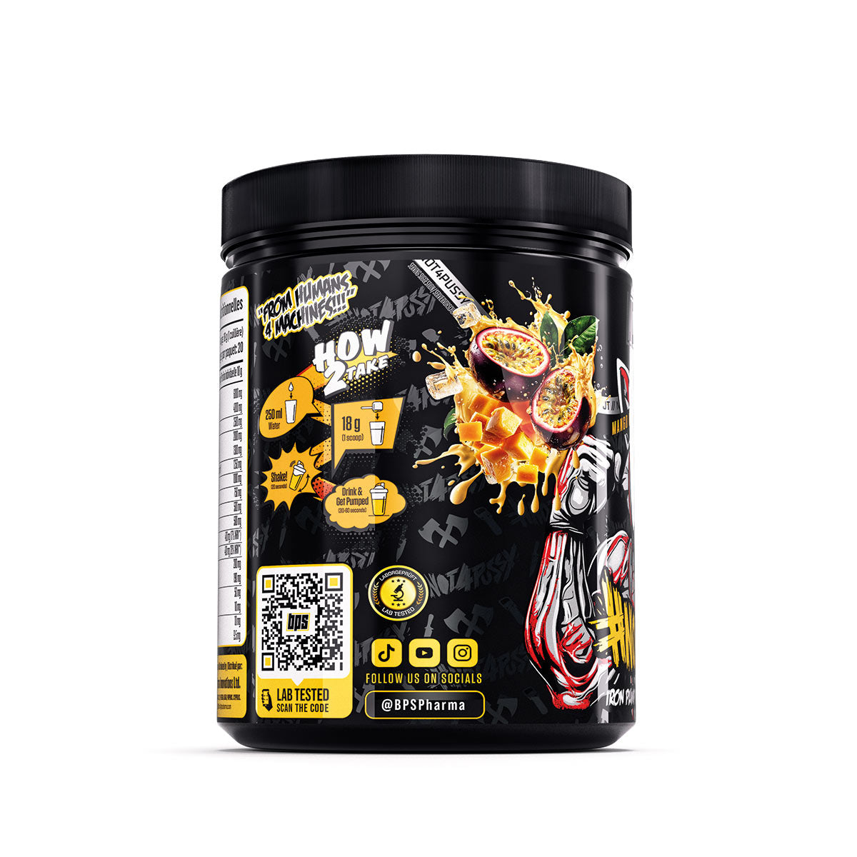 BPS Pharma #Not4Pussy Iron Pump 400g