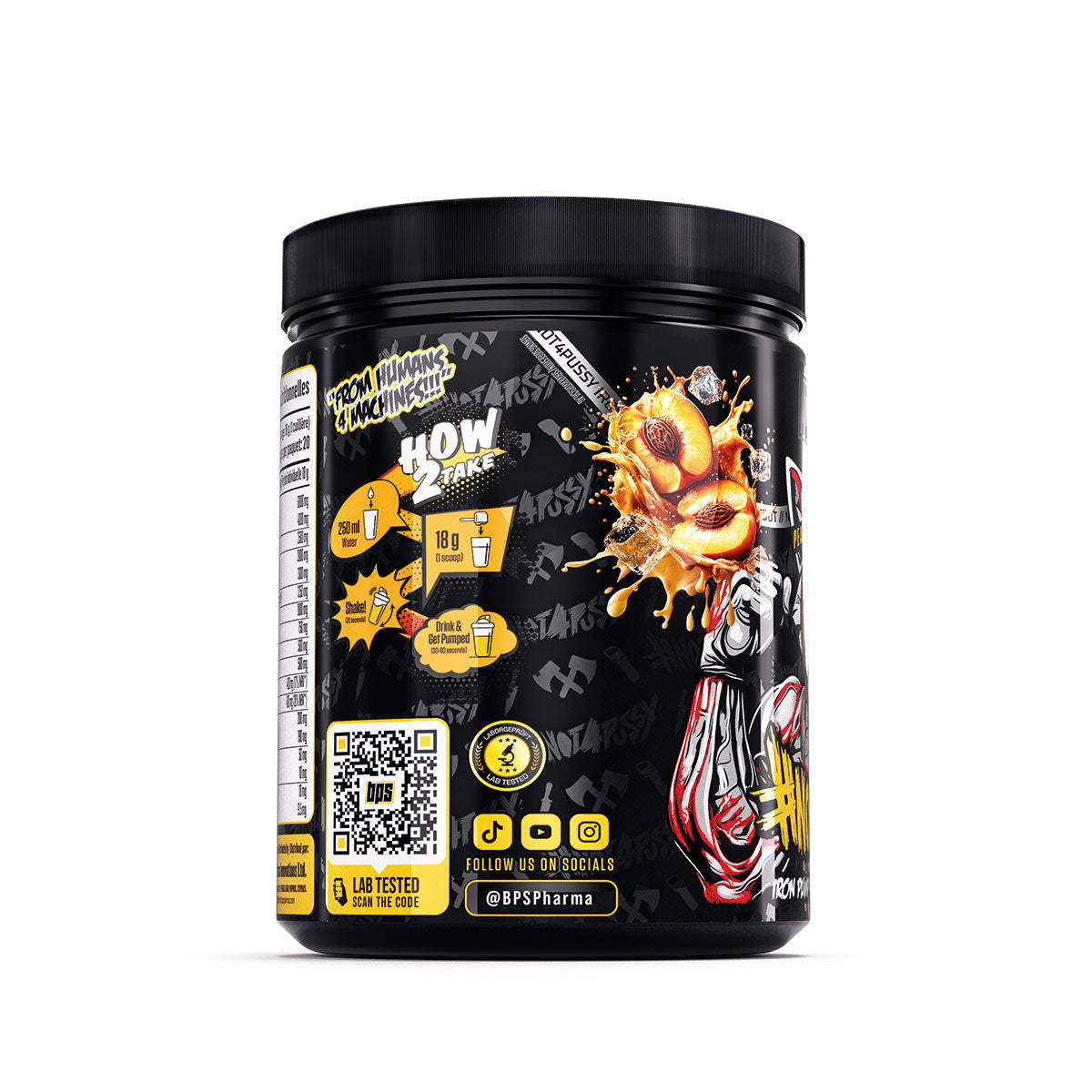 BPS Pharma #Not4Pussy Iron Pump 400g