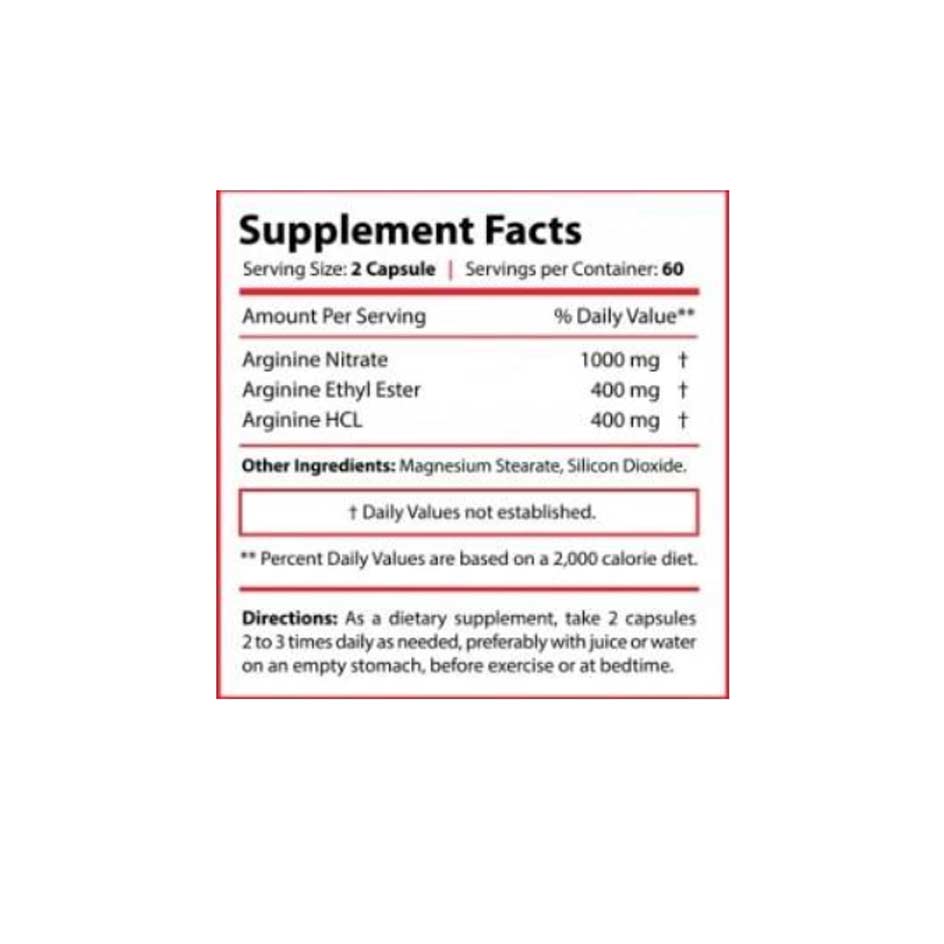 core-labs-x-ar-force-120-caps-supplement-facts