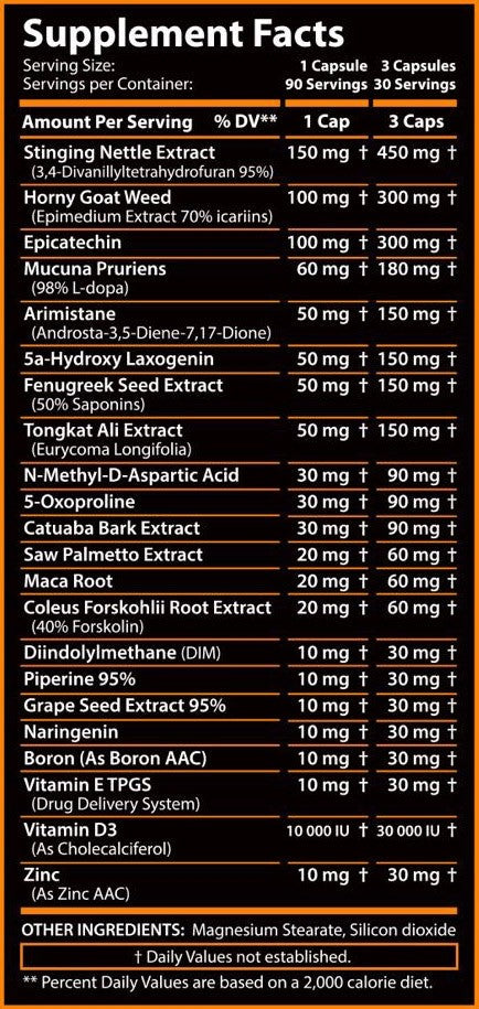 inhalt_revange-nutrition-alphamale_supplement-facts_1