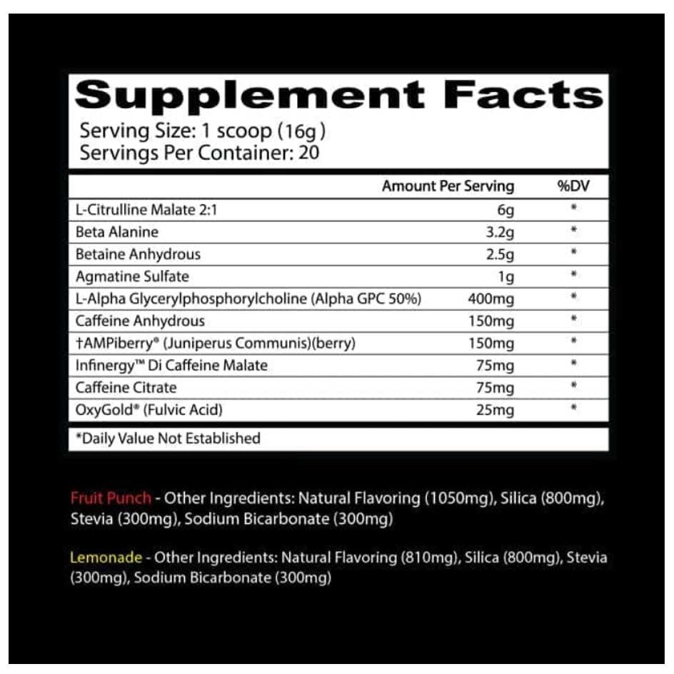 insane-psychotic-clear-320g-supplement-facts