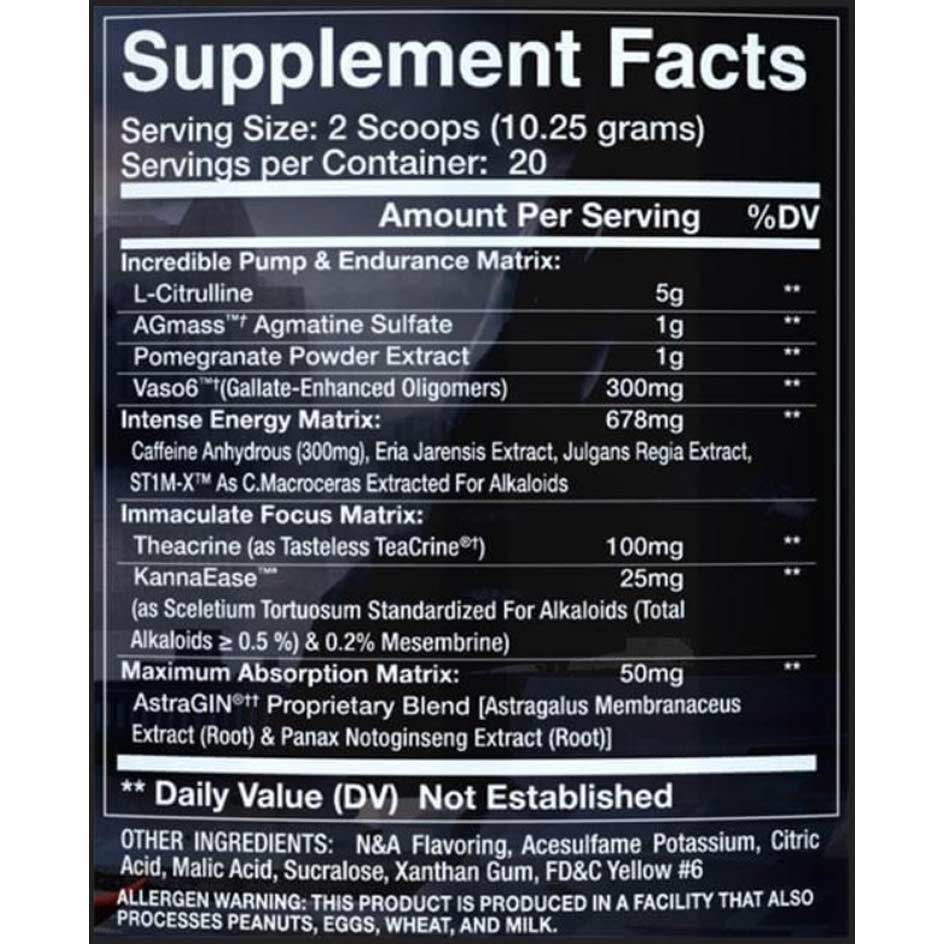 olympus-labs-reign-supplement-facts